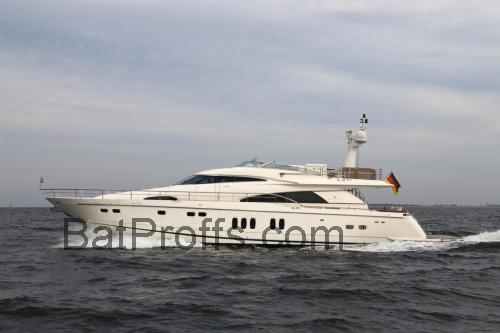 Fairline Squadron 74 tekniska specifikationer och recensioner